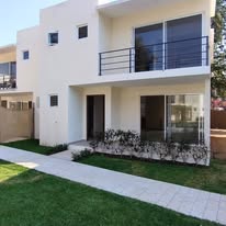 Fachada de casa moderna